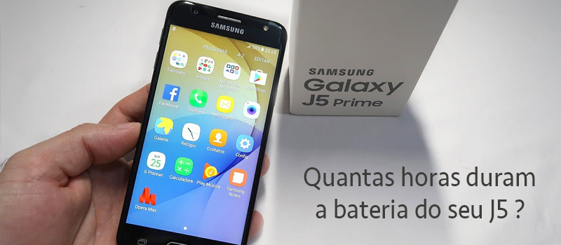 Samsung J5 Prime: Quantas horas duram a bateria do seu J5?