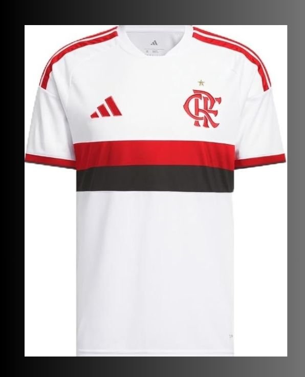 camisa branca do flamengo