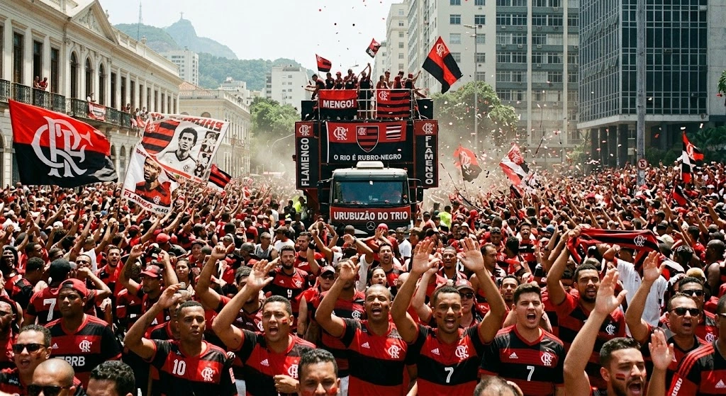 Amaior Festa Rubro-Negra no rio de Janeiro